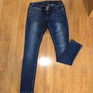Vanity brand skinny low rise jeans